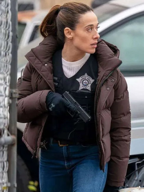Chicago PD S13 Kim Burgess Puffer Jacket