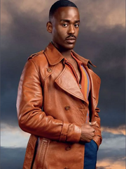 Doctor Who 15th Doctor Ncuti Gatwa Leather Coat