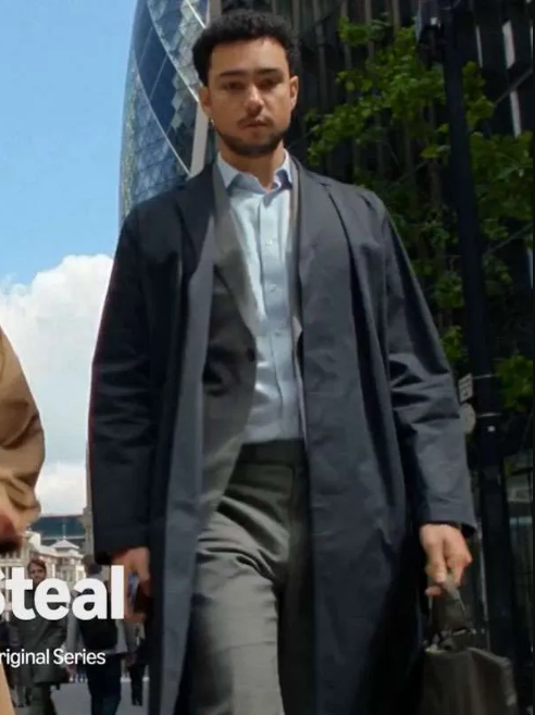 Steal Archie Madekwe Trench Coat