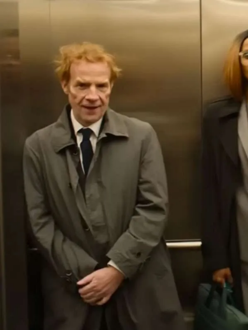 Dominic Mafham Steal Grey Coat