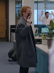 Dominic Mafham Steal Grey Coat
