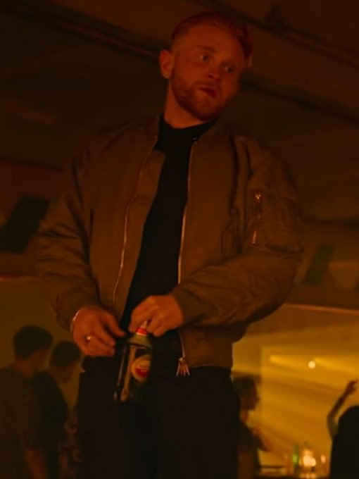 Young Wallander Josef Davies Bomber Jacket