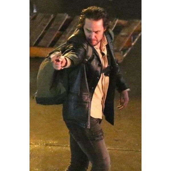 Taylor Kitsch 21 Bridges Leather Jacket