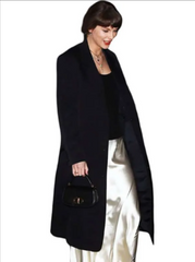 NYC 2026 Taylor Swift Step Out Black Coat