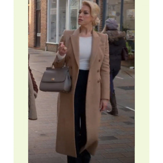 Ted Lasso Rebecca Welton Brown Coat