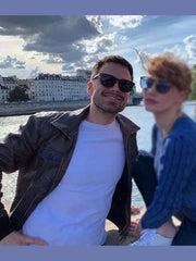 Sebastian Stan The 355 Leather Jacket