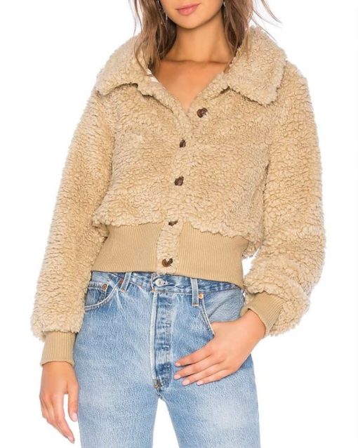 The Bachelor Kelley Flanagan Teddy Jacket