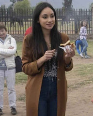 The Bachelor Victoria Fuller Brown Coat