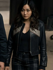 The Boys S05 Kimiko Miyashiro Leather Jacket