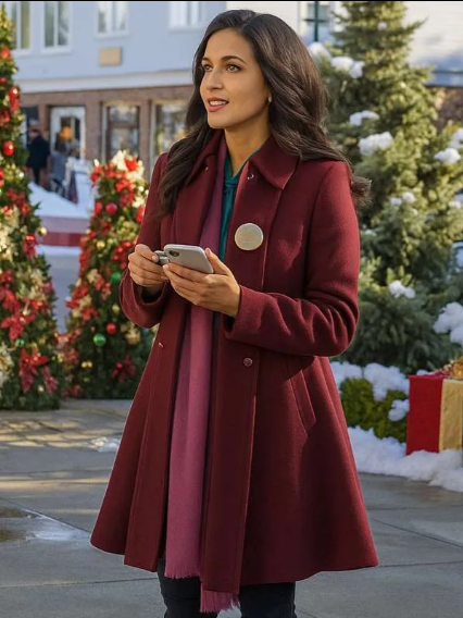 The Christmas Ring Nazneen Contractor Coat