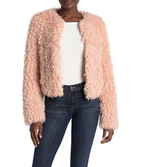 The Equalizer 2021 Delilah McCall Pink Fur Jacket
