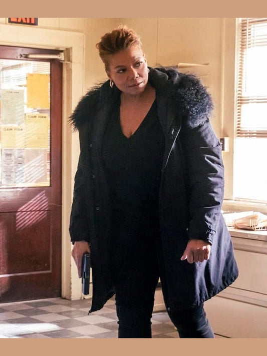 The Equalizer (2021) Queen Latifah Fur Collar Coat