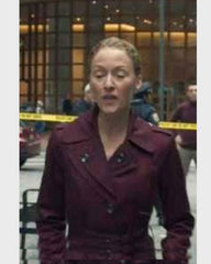The Equalizer Avery Grafton Maroon Coat