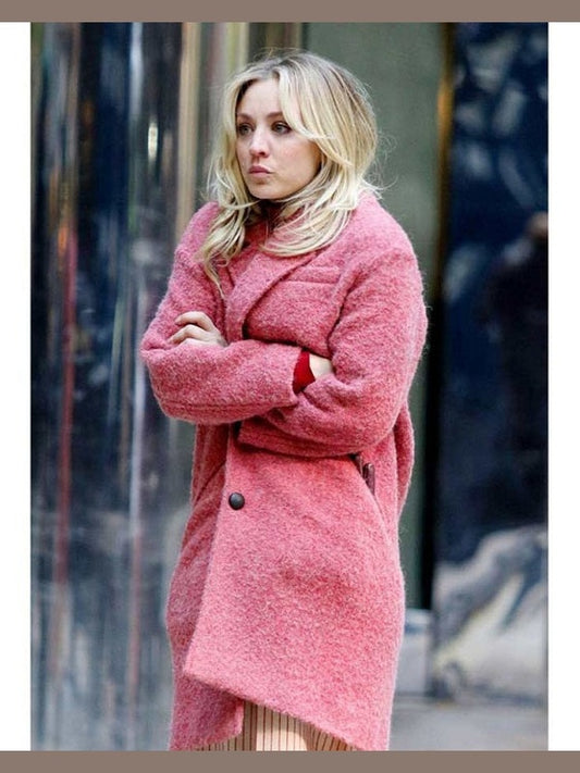 Cassie The Flight Attendant Pink Coat