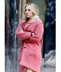Cassie The Flight Attendant Pink Coat