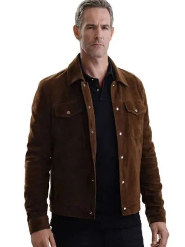 The Gates James Van Der Beek Leather Jacket