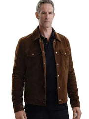 The Gates James Van Der Beek Leather Jacket