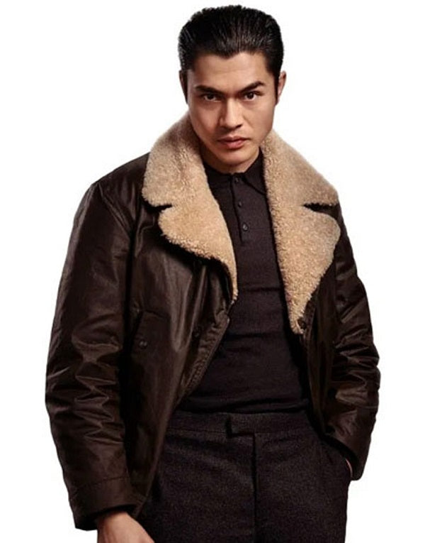 The Gentlemen Henry Golding Leather Jacket
