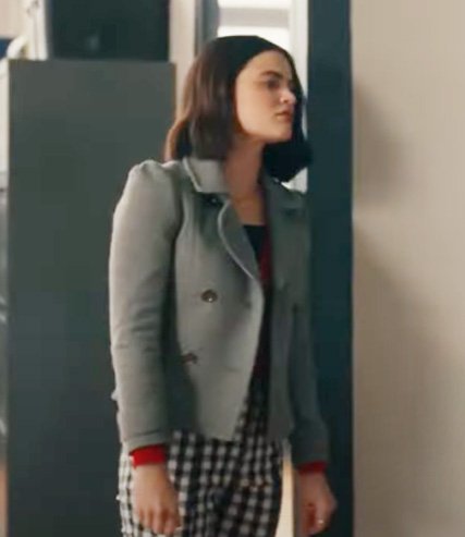 The Hating Game Lucy Hutton Grey Jacket