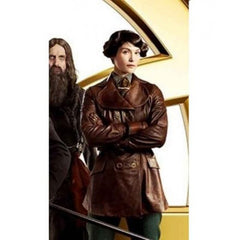 The Kings Man Polly Leather Coat