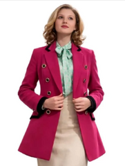 The Lady Mia McKenna-Bruce Pink Blazer