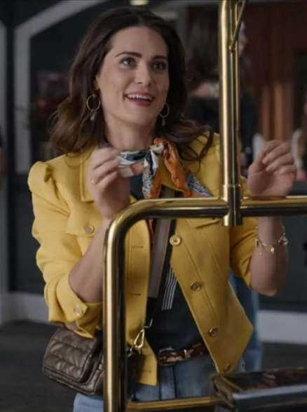 Lyndsy Fonseca The Love Heist 2026 Yellow Jacket