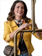Lyndsy Fonseca The Love Heist 2026 Yellow Jacket