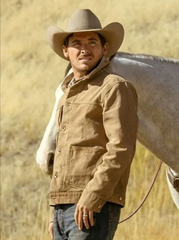The Madison 2026 Kevin Zegers Brown Jacket