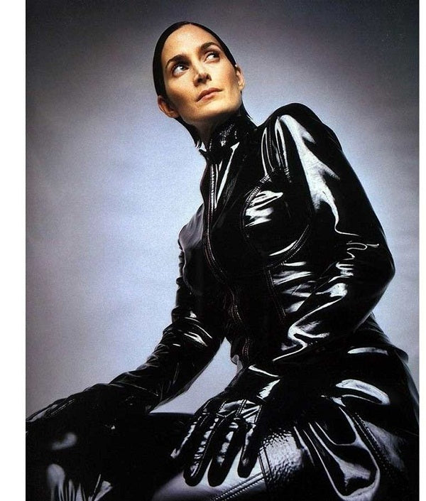 The Matrix 4 Trinity Leather Coat