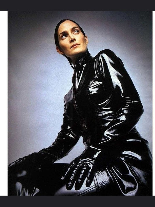 The Matrix 4 Trinity Leather Coat