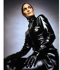The Matrix 4 Trinity Leather Coat