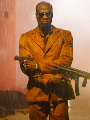 The Matrix Resurrections Morpheus Yellow Coat