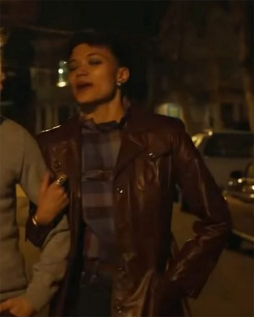 The Tender Bar Briana Middleton Leather Coat