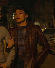 The Tender Bar Briana Middleton Leather Coat