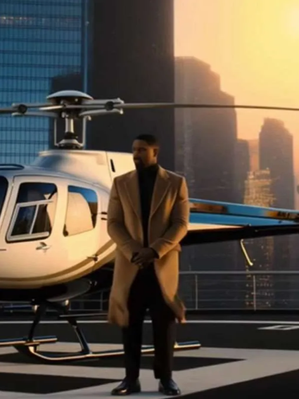 The Thomas Crown Affair Michael B Jordan Brown Coat
