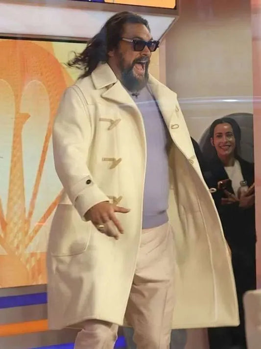 The Today Show Jason Momoa Duffle Coat