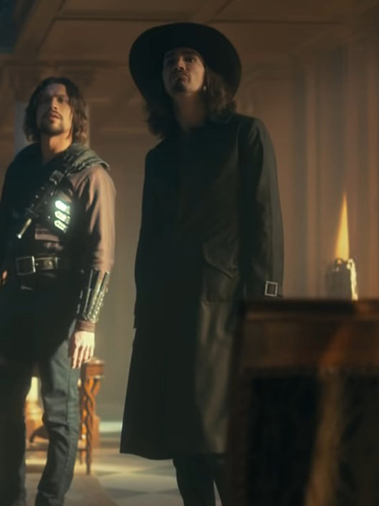 The Umbrella Academy S03 Robert Sheehan Black Coat