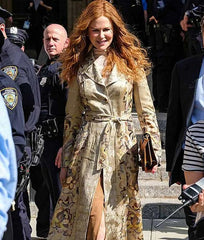 The Undoing Nicole Kidman Floral Coat