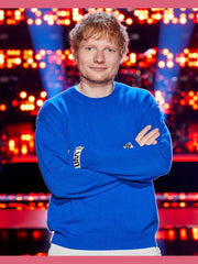 The Voice Ed Sheeran Blue Sweater