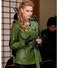 Svetlana Khodchenkova The Wolverine Viper Coat