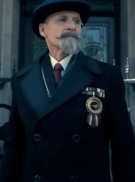 The Umbrella Academy S03 Reginald Hargreeves Black Coat