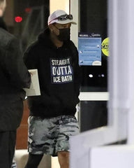 Tiger Woods Straight Outta Ice Bath Hoodie