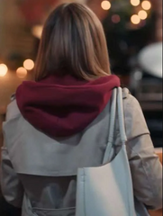 Timeless Tidings of Joy Candace Cameron Bure Trench Coat