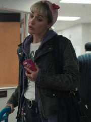 Rose Byrne Tow Leather Jacket