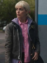 Rose Byrne Tow Leather Jacket