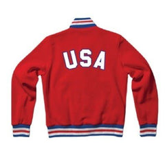 Letterman United States Red Jacket
