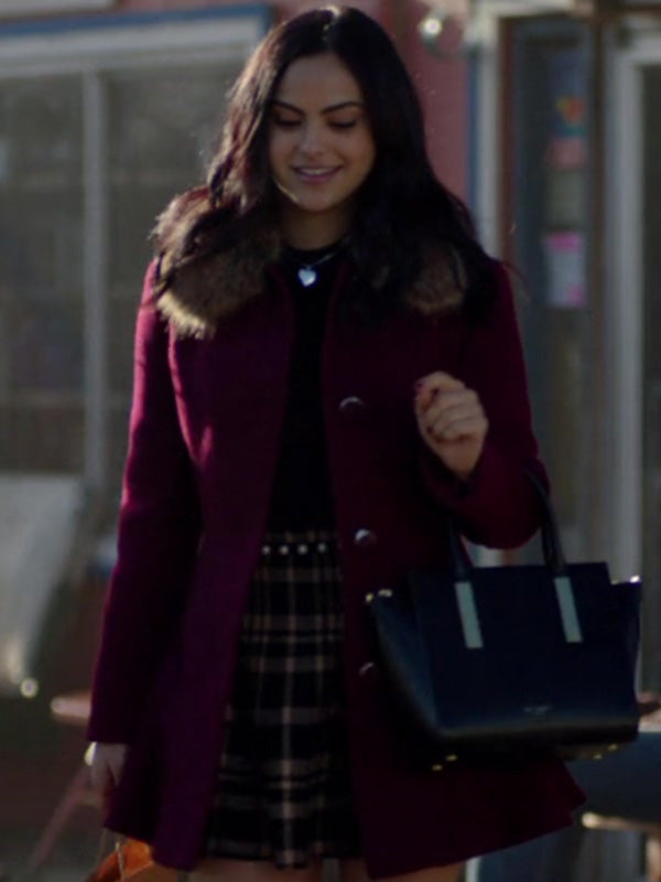 Veronica Lodge Riverdale Purple Coat