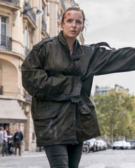 Villanelle Killing Eve Season 02 Jodie Comer Black Coat