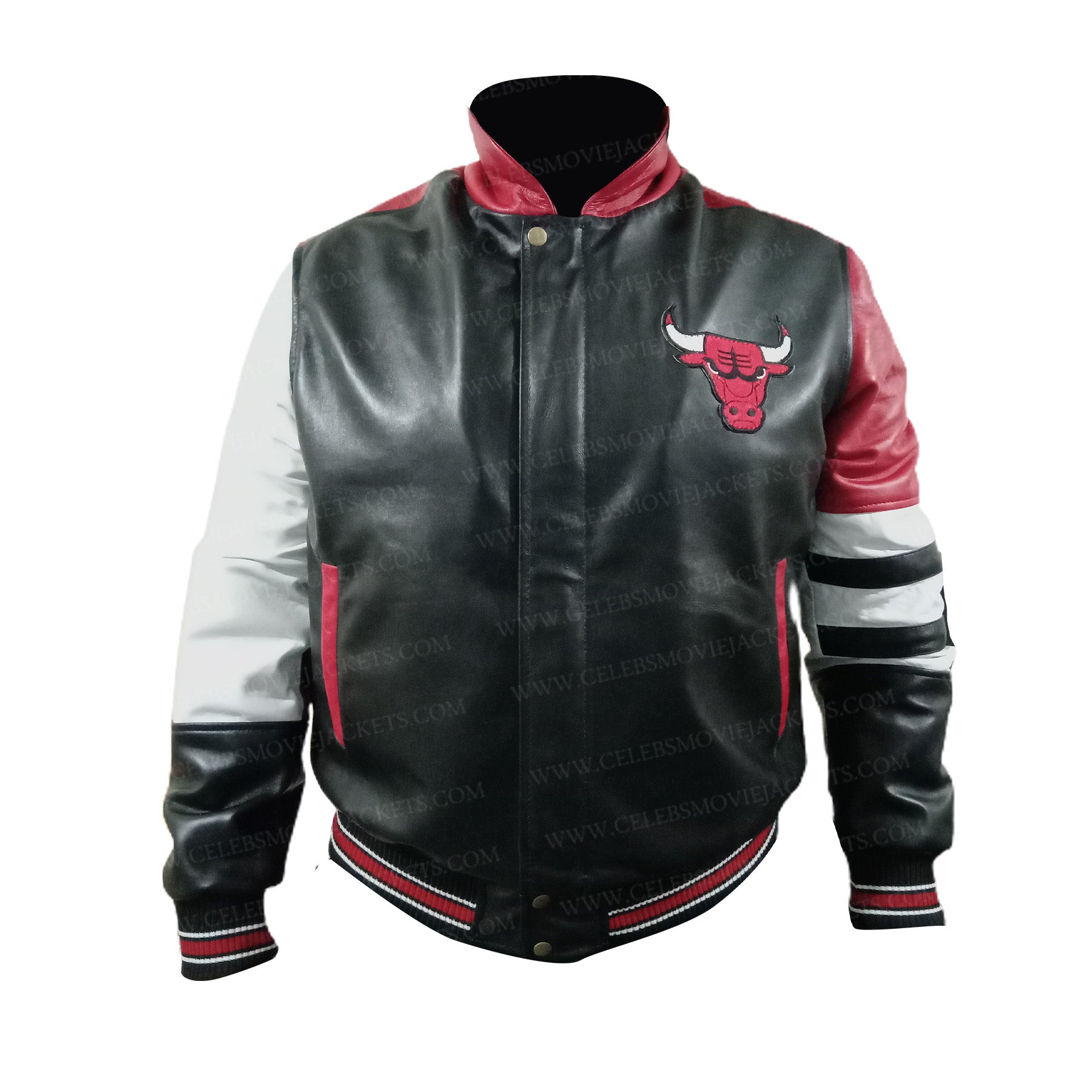 Vintage Chicago Bulls Leather Jacket