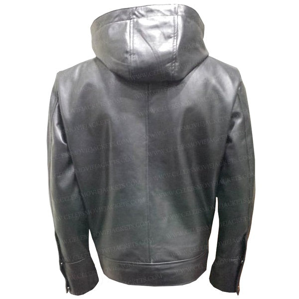 WWE Goldberg Hoodie Leather Jacket